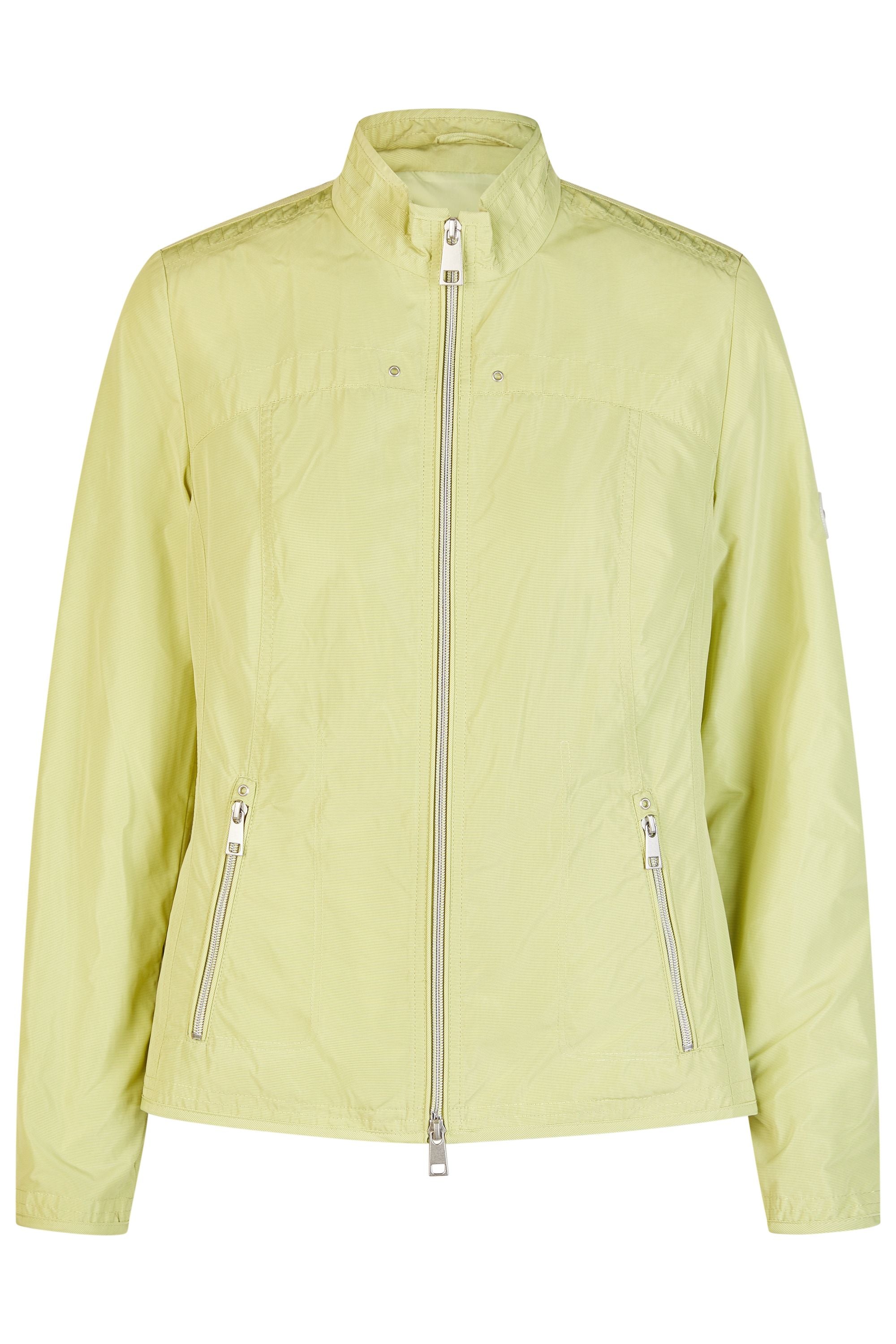 Übergangsjacke mit Stehkragen - 616-lime - Grün