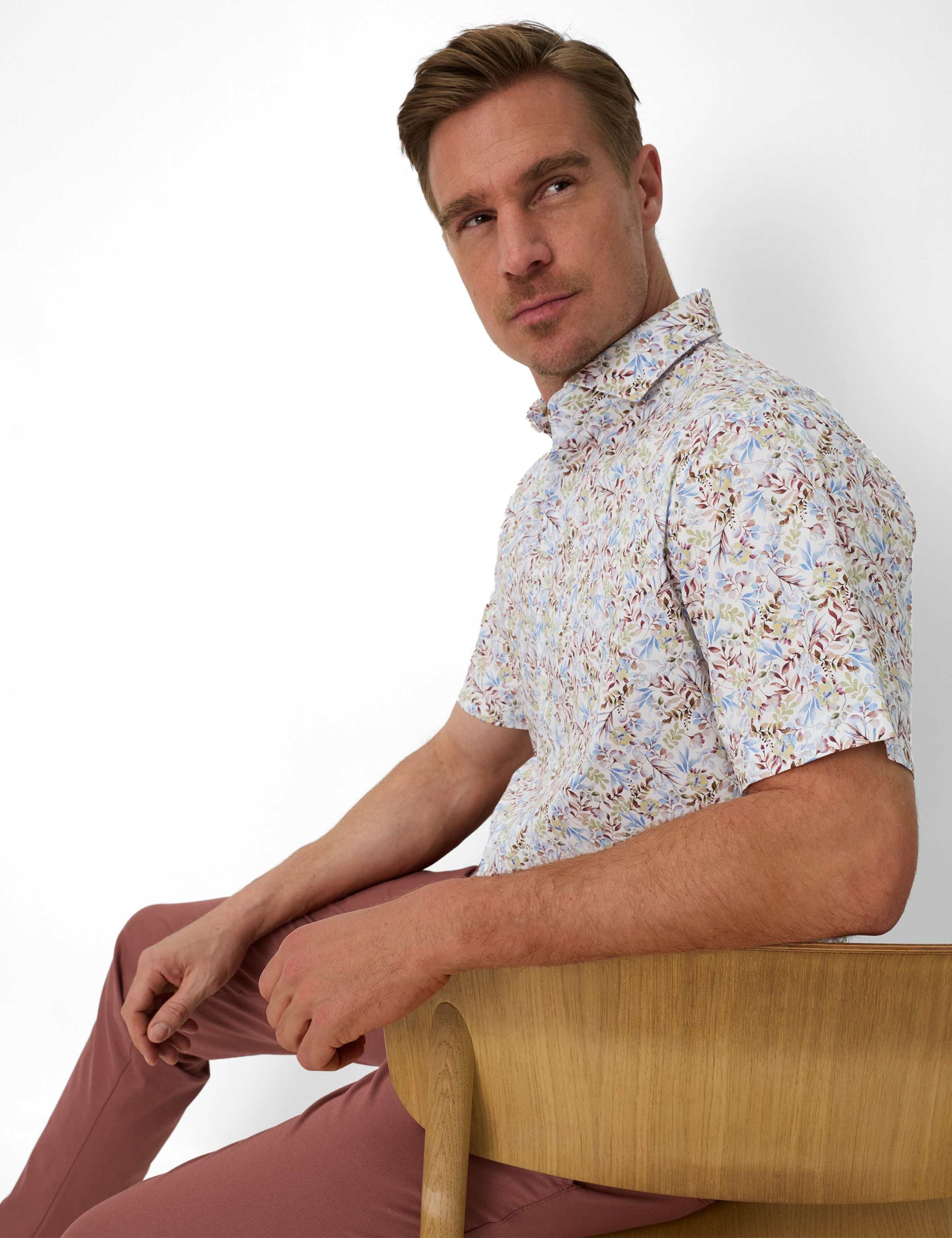 Freizeithemd HARDY - 37-herb - Mehrfarbig