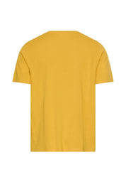 T-Shirt aus Baumwollmix - 64-Sun Yellow - Gelb