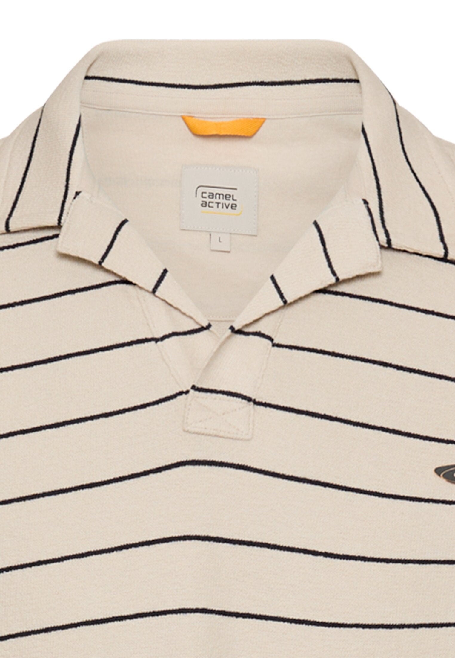 Poloshirt Regular Fit aus Baumwolle - 17-Light Beige - Beige