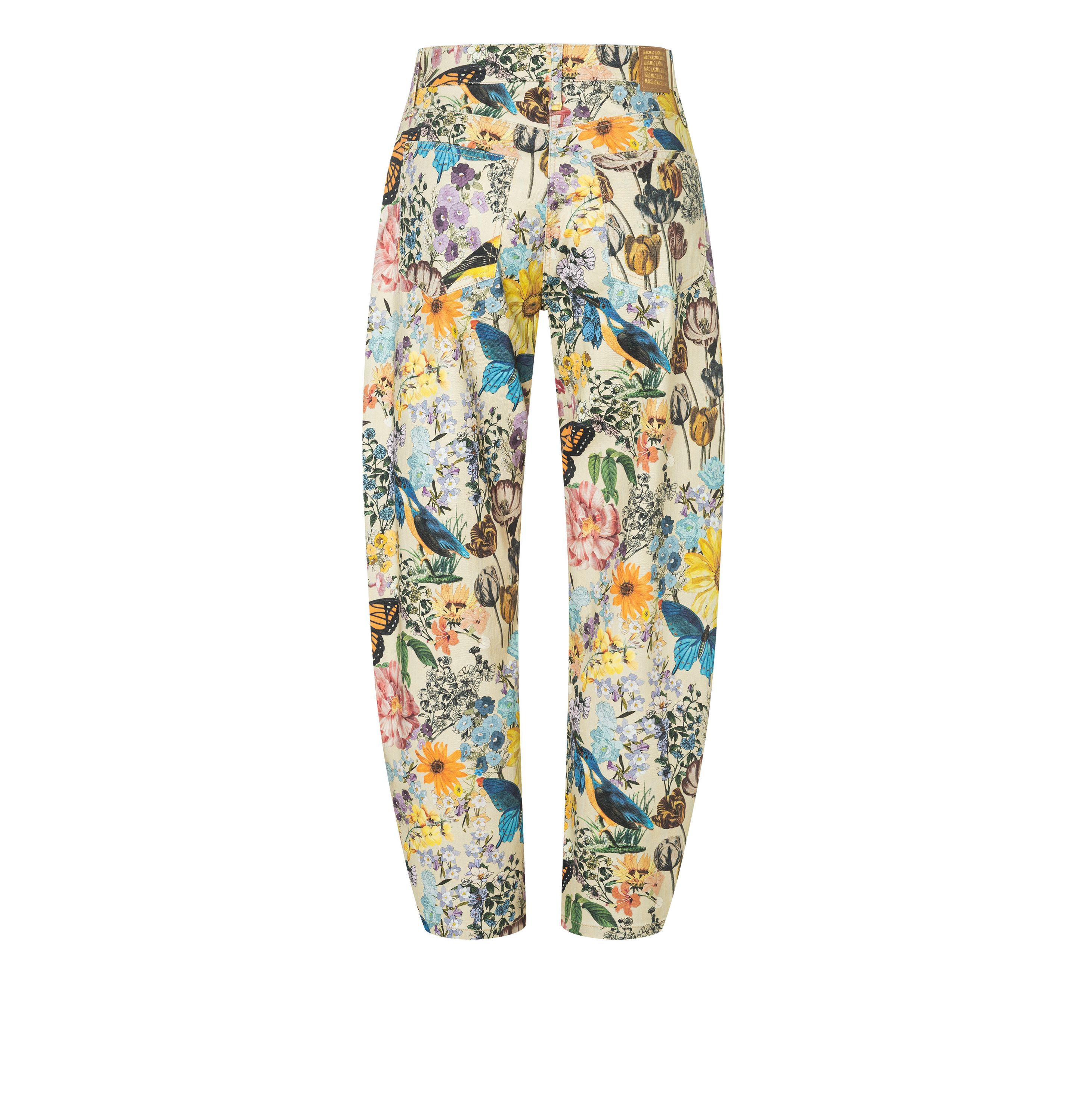 Jeans DANNI Barrel Fit - 217B gravel multicolour printe - Mehrfarbig