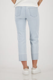 Culotte Regular Fit - 752 light denim - Blau
