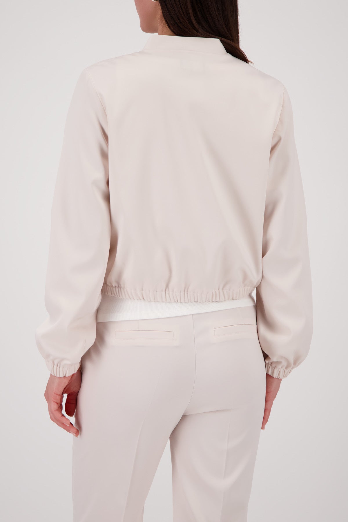 Cargojacke in Satin-Optik - 124 champagne beige - Beige