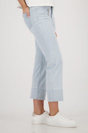 Culotte Regular Fit - 752 light denim - Blau