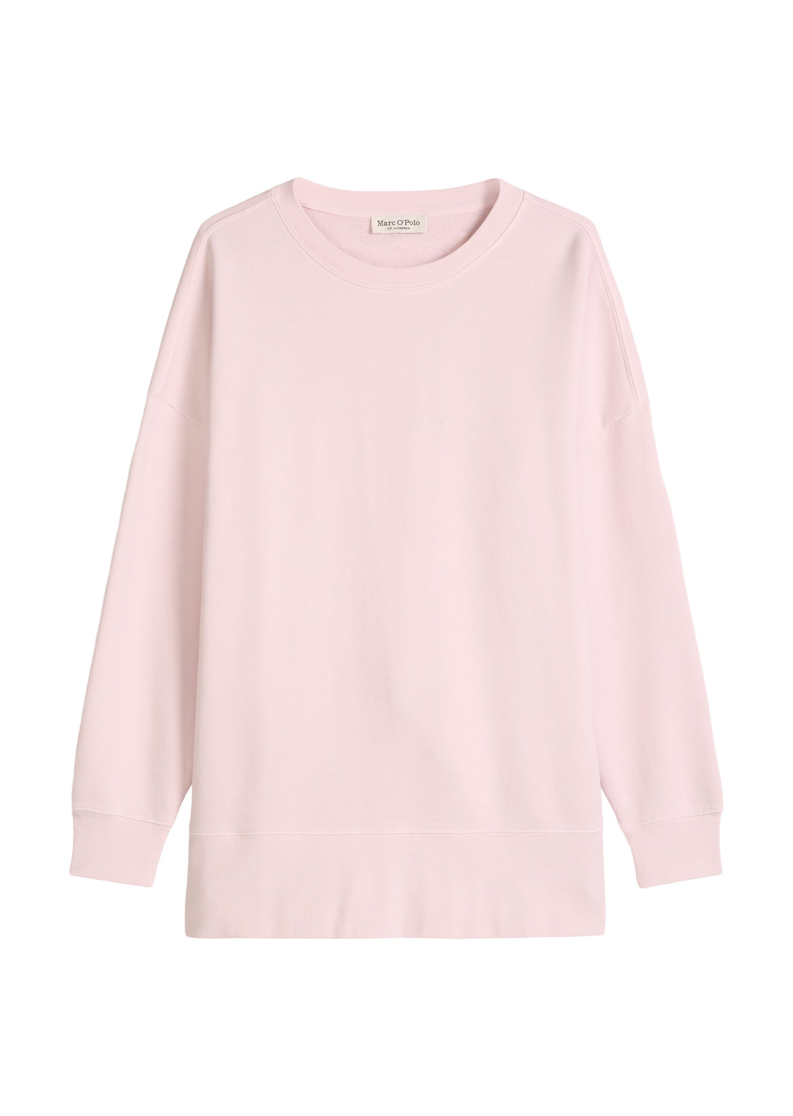 Sweatshirt oversized aus Baumwolle - 6725-Dried Rose - Rosa
