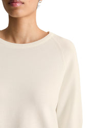 Strickpullover aus Baumwolle - 1183-Silky White - Weiß