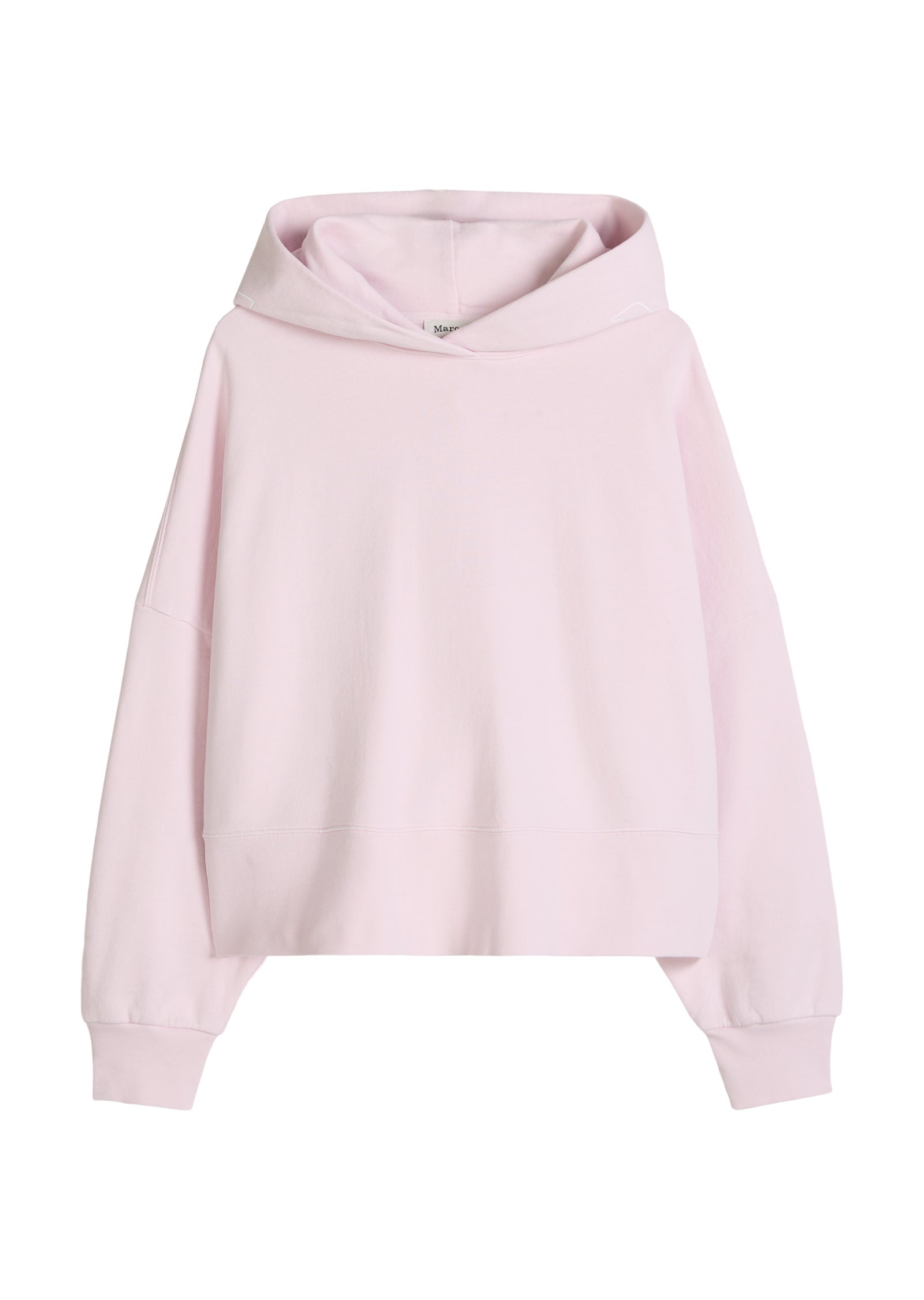 Sweathoodie oversized aus Baumwolle - 6725-Dried Rose - Rosa