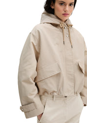 Übergangsjacke aus Baumwollmix - 0914-Linen Beige - Beige