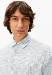 Freizeithemd Relaxed Fit - 3453-fatigue green - Grün