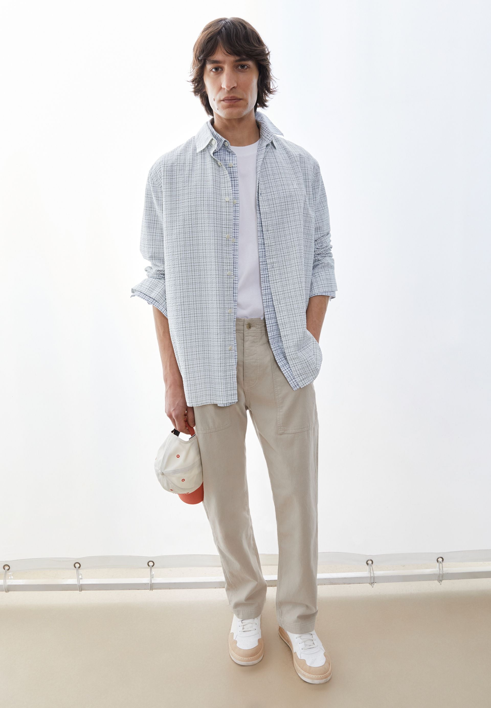 Freizeithemd Relaxed Fit - 3453-fatigue green - Grün