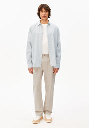 Freizeithemd Relaxed Fit - 3453-fatigue green - Grün