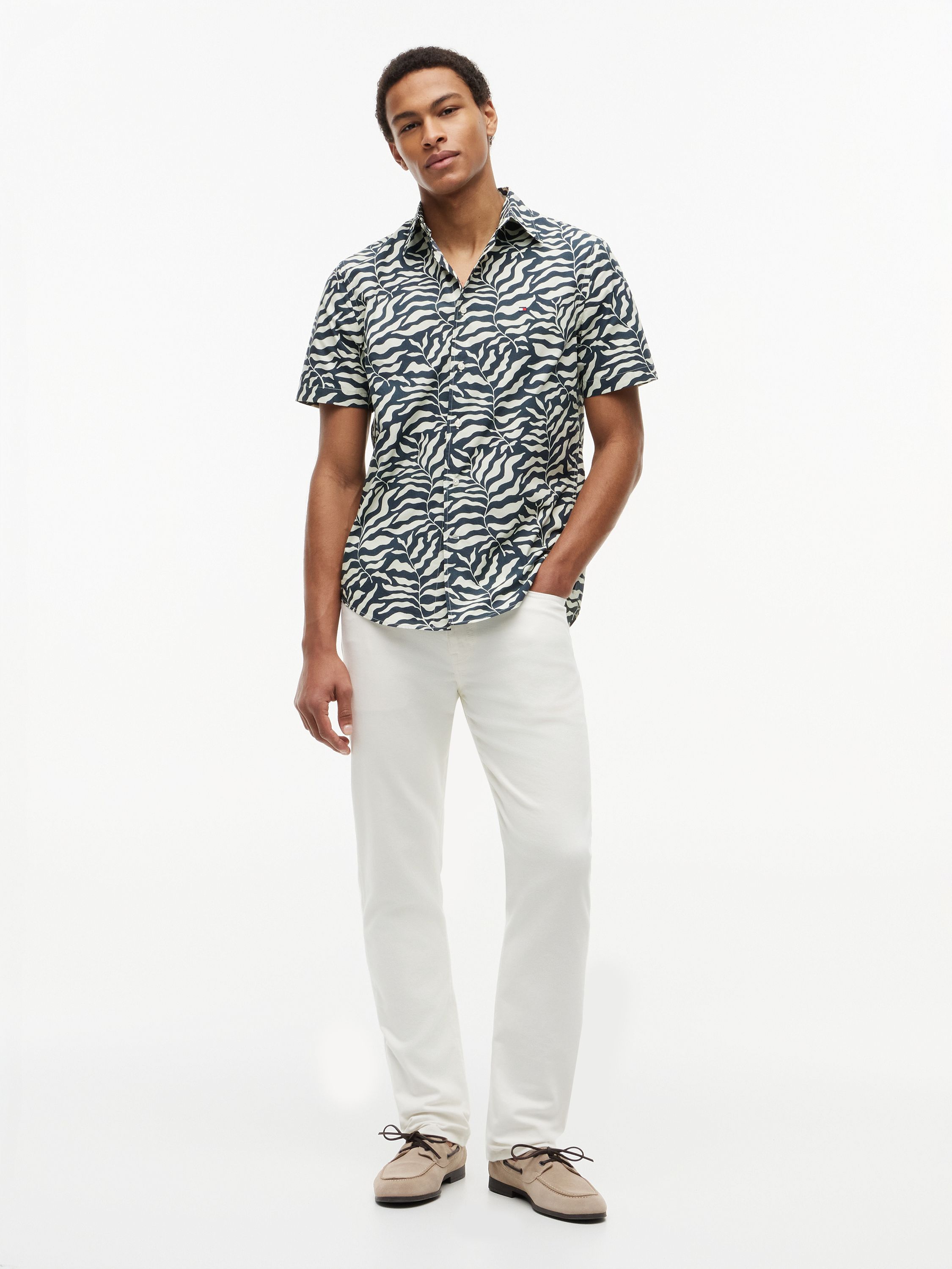 Freizeithemd Regular Fit - 0GJ-BLACK - Schwarz