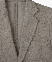 Sakko aus Baumwollmix - H1 - Braun