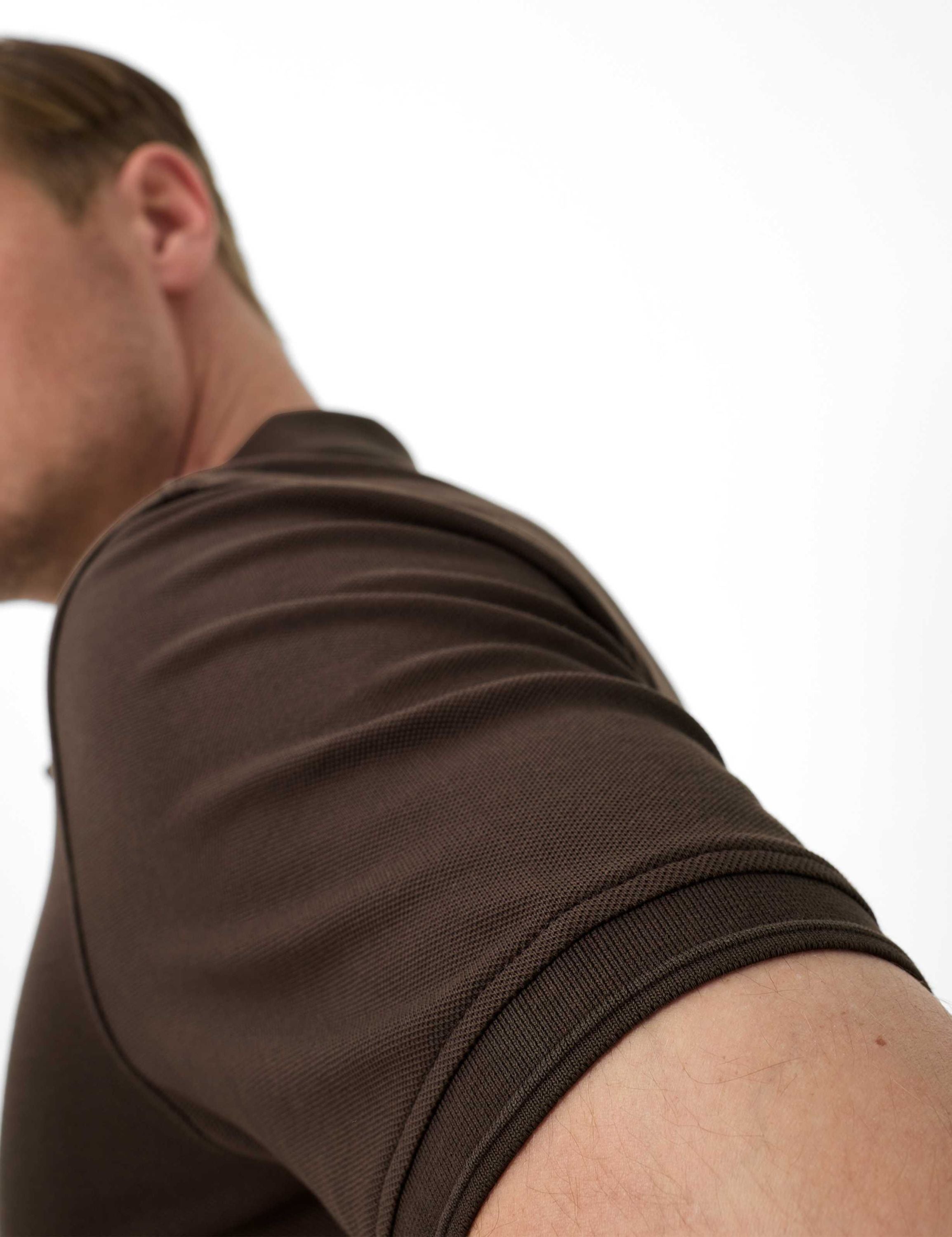 Poloshirt PETE aus Baumwolle - 52-chocolate - Braun