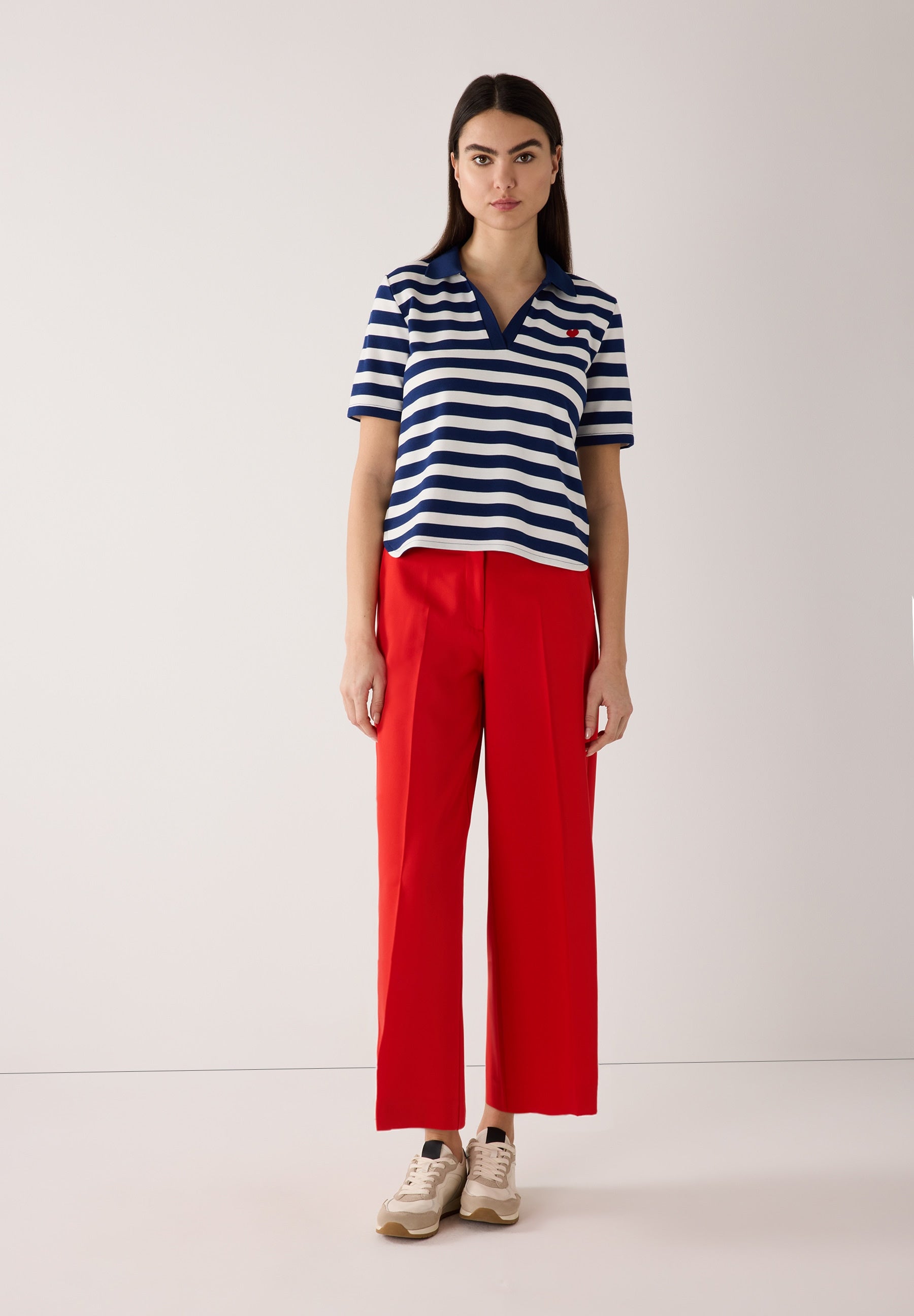 Poloshirt gestreift - 2373 - Blau | Weiß