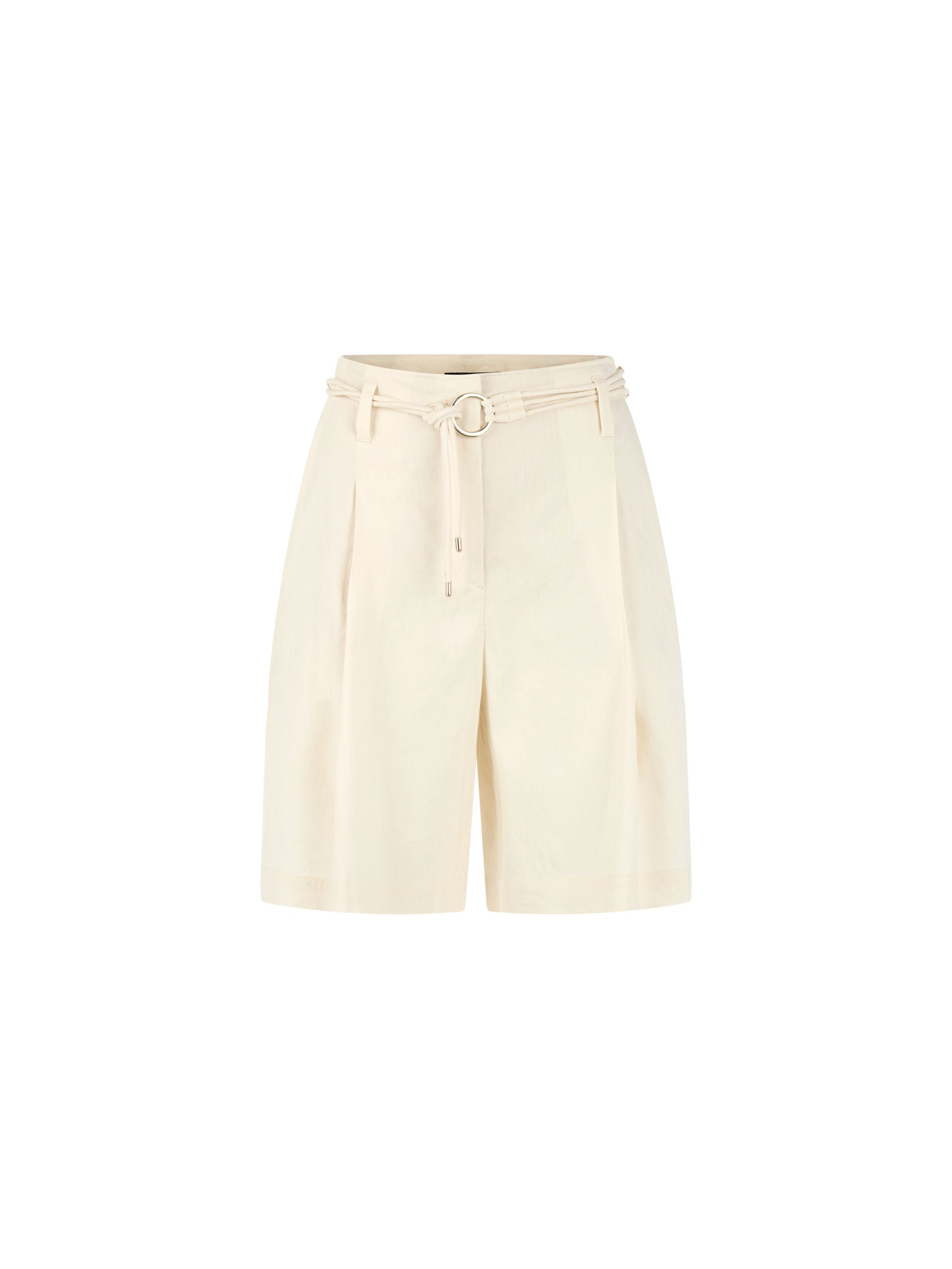Shorts WARANGAL aus Leinenmix - 112 - Creme