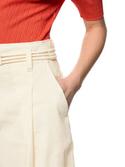 Shorts WARANGAL aus Leinenmix - 112 - Creme