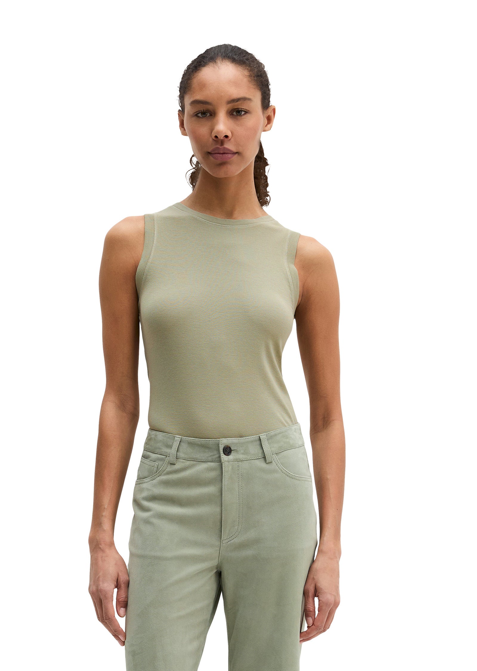 Tanktop aus Lyocellmix - 3353-Fresh Sage - Grün