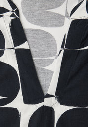 Bluse aus Viskose - 27502-shadowed navy - Blau