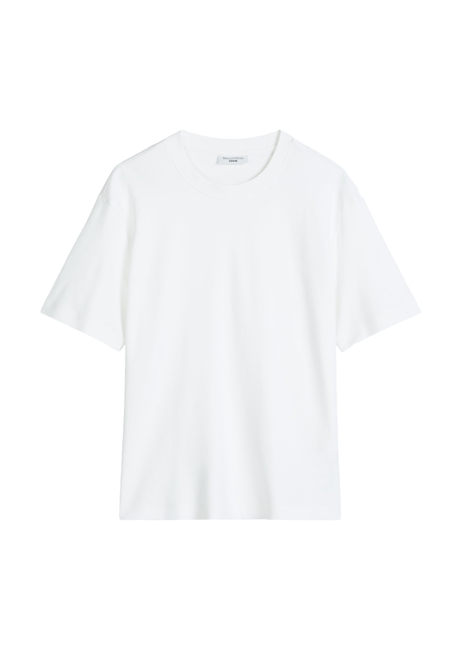 T-Shirt aus Baumwolle - 1183-Silky White - Weiß