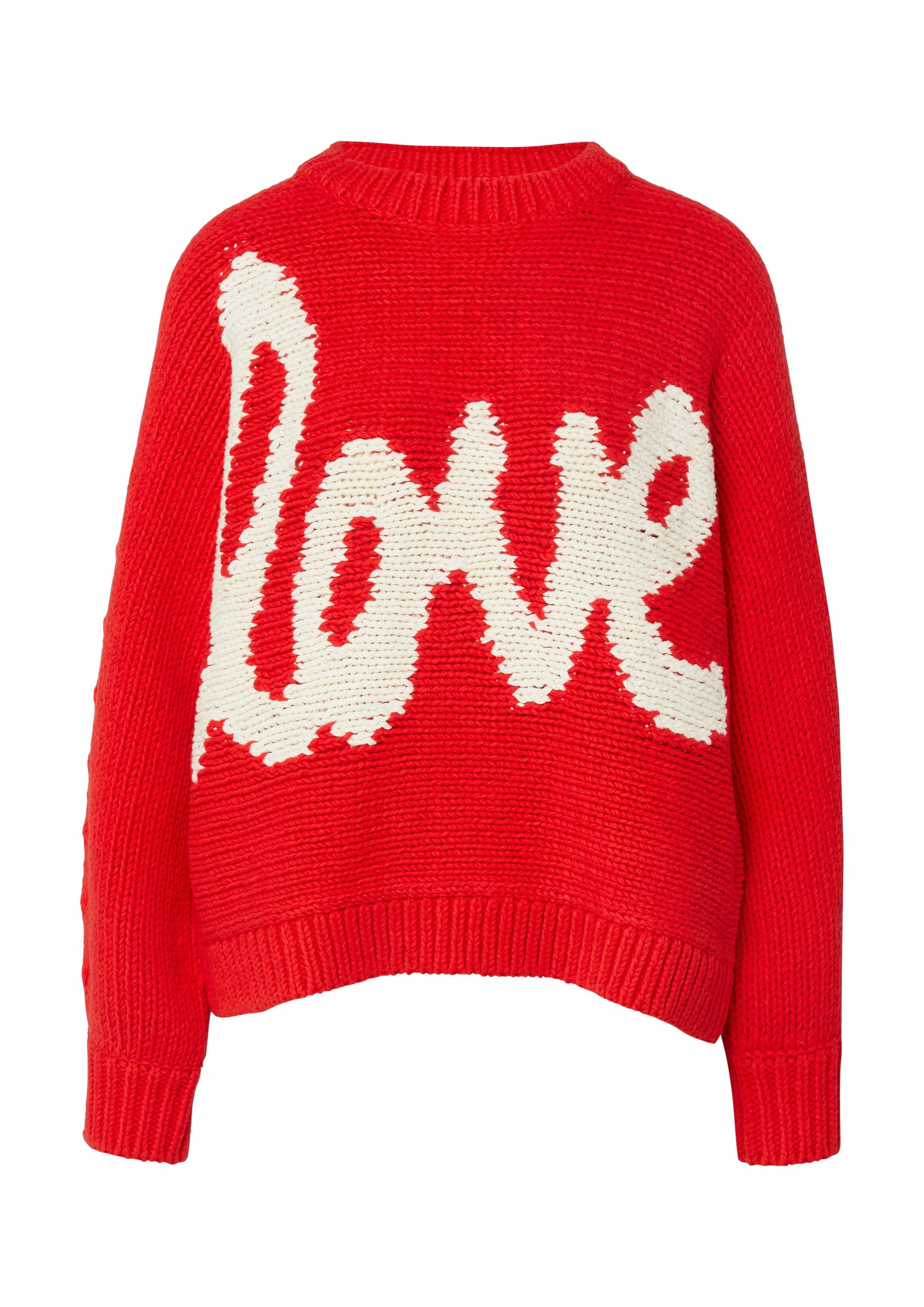 Strickpullover XOXO Oversized Fit - 32X0-RED - Rot