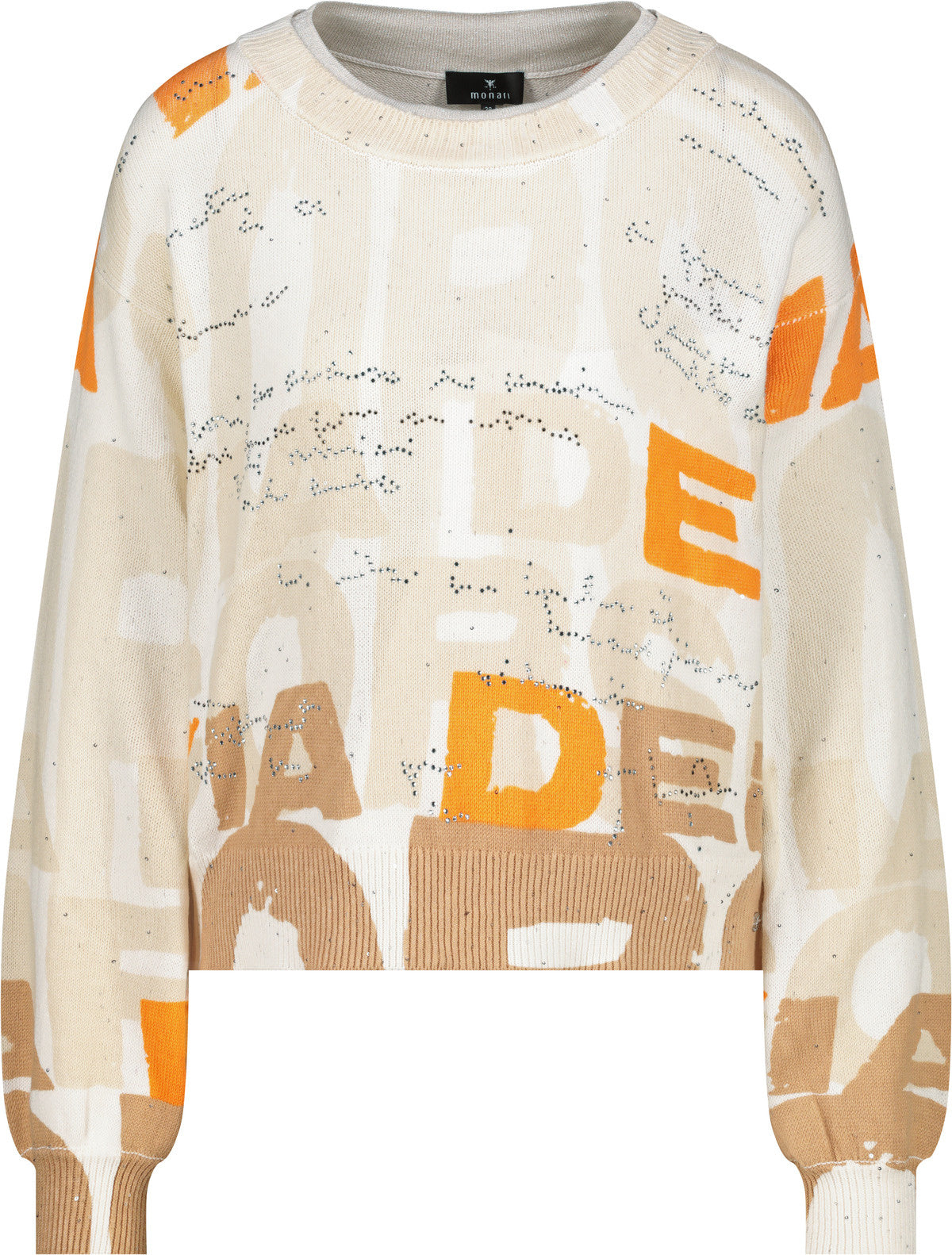 Strickpullover aus Baumwolle - 546 biscotti - Braun