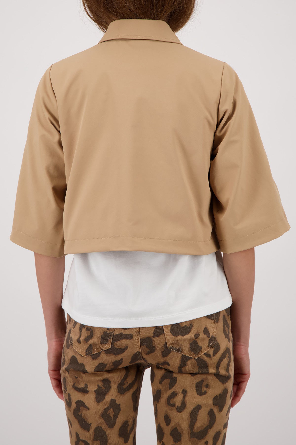 Sommerjacke in Trenchcoat-Optik - 546 biscotti - Braun