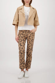 Joggpants Regular Fit - 548 biscotti gemustert - Braun