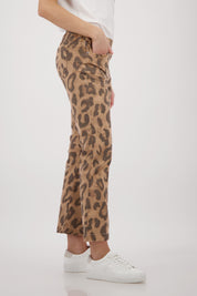 Joggpants Regular Fit - 548 biscotti gemustert - Braun