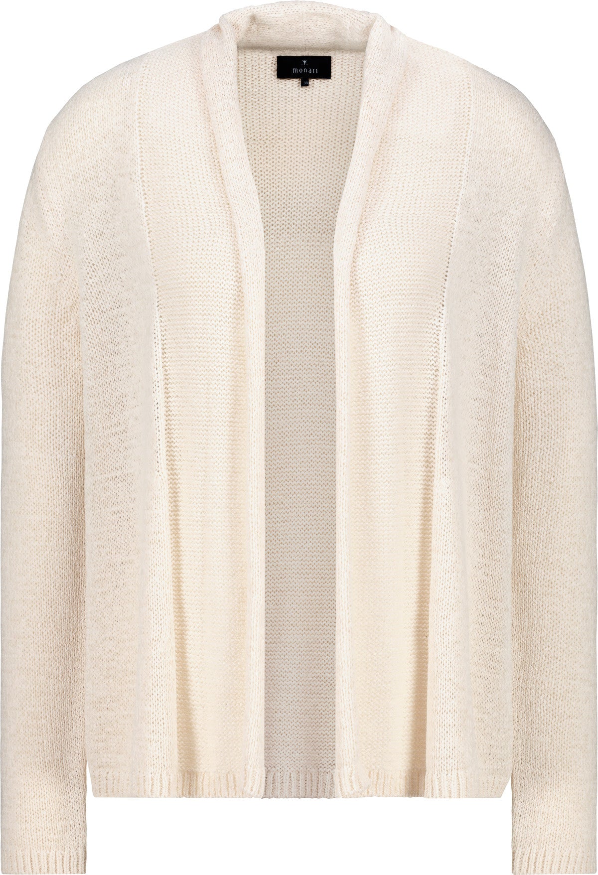 Strickjacke mit Schalkragen - 124 champagne beige - Beige