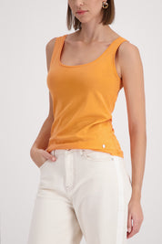 Tanktop Baumwollmix - 253 aperitif - Orange | Gelb