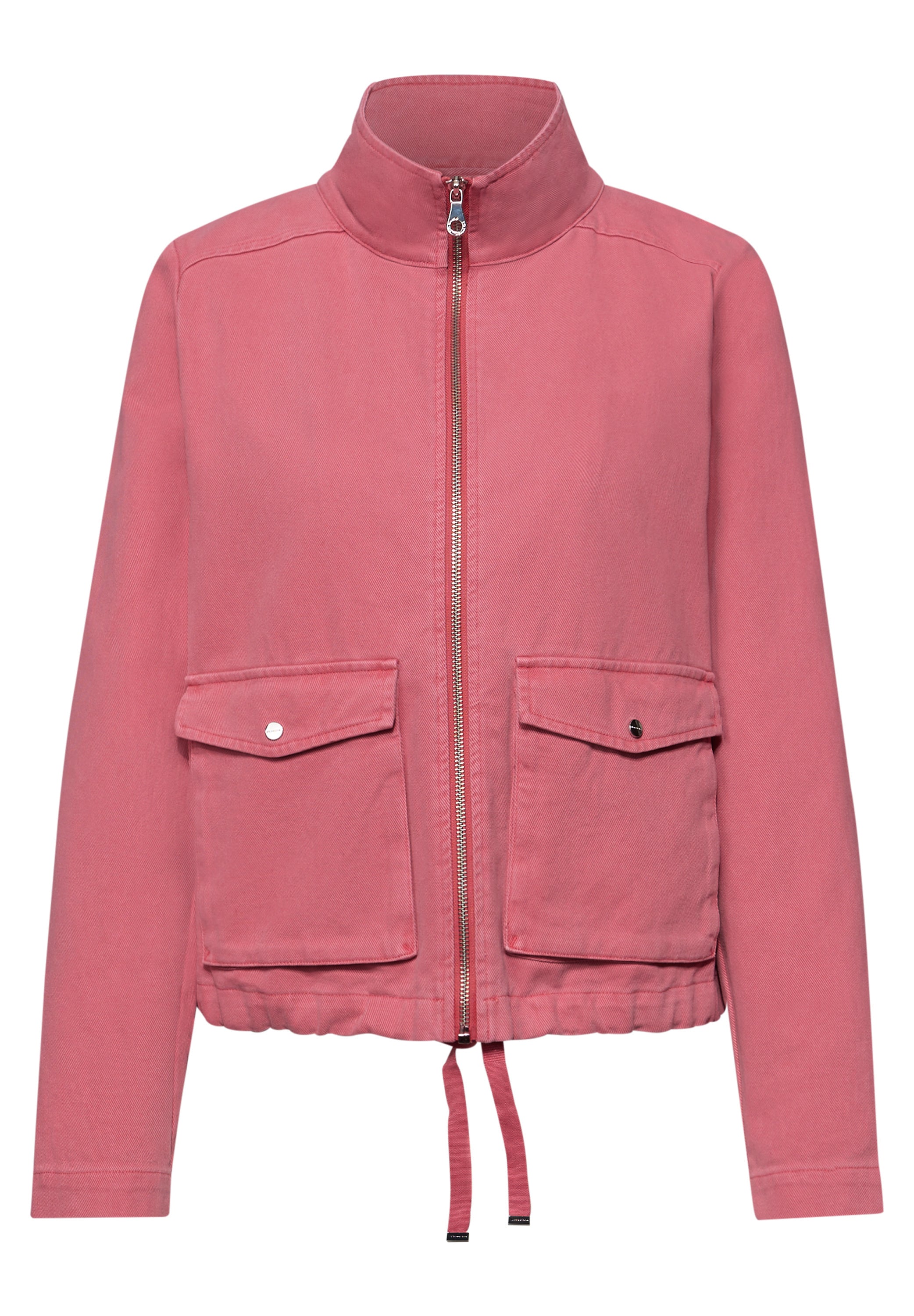 Baumwolljacke mit Stehkragen - 16615-desert berry - Rosa