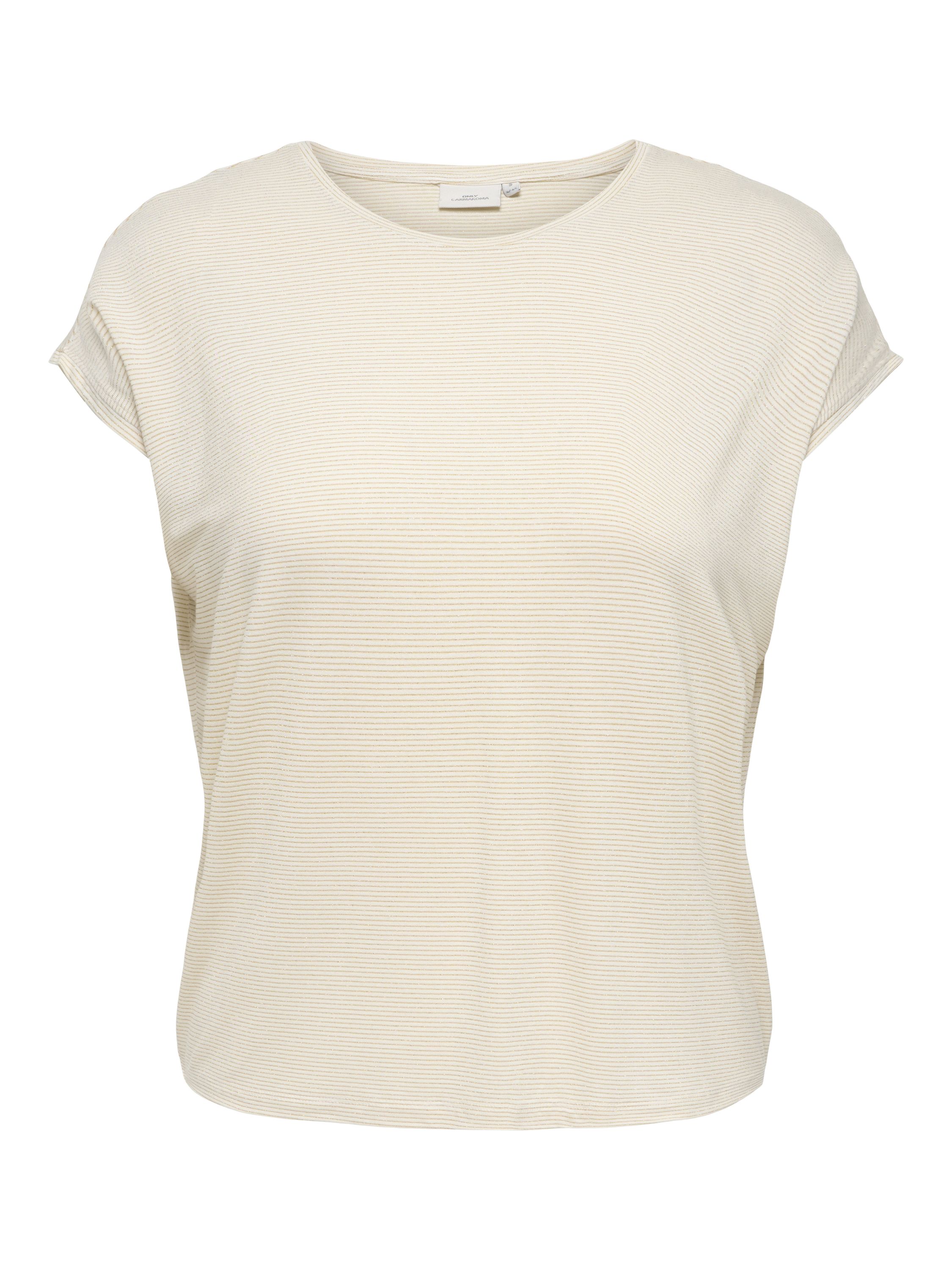 GOLD LUREX STRIPE - Beige