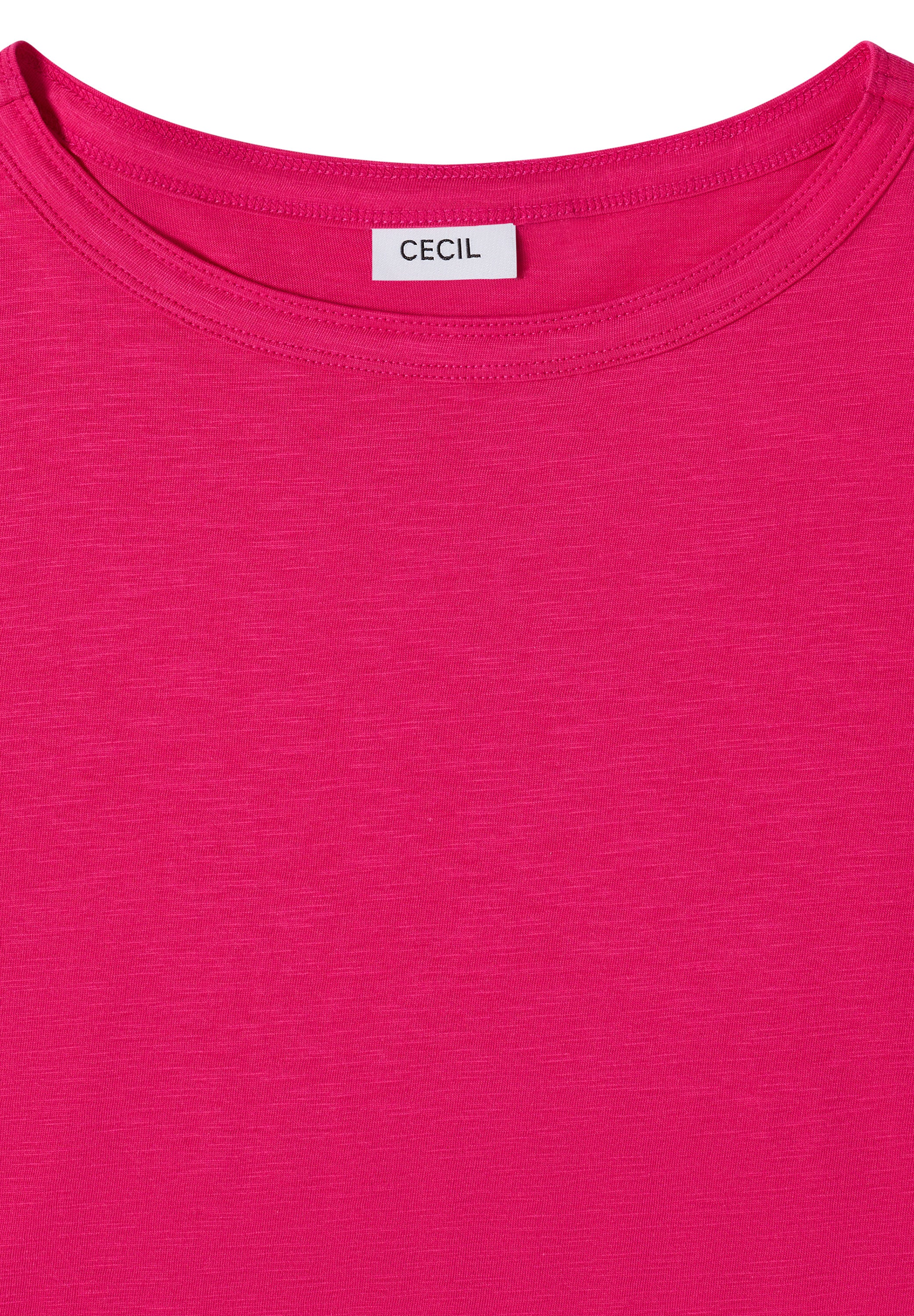 T-Shirt Regular Fit aus Bio-Baumwolle - 17492 beetroot pink - Pink