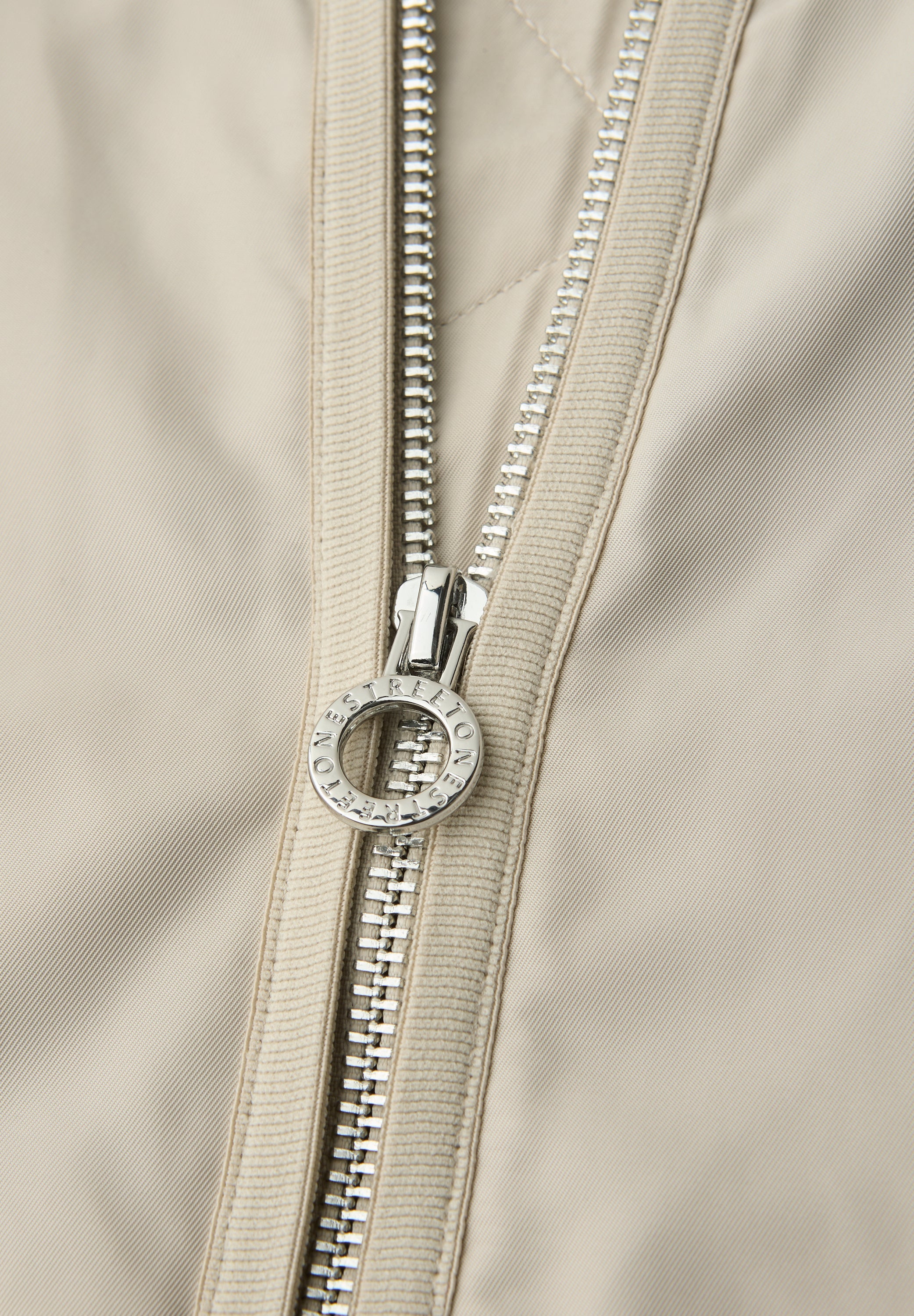 Blouson-Jacke Long Fit - 14347-powder beige - Beige