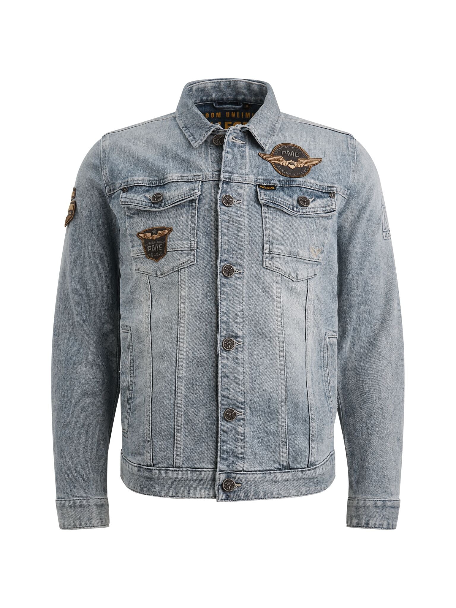 Jeansjacke aus Baumwolle - SBT-Summer Blue Tone - Blau