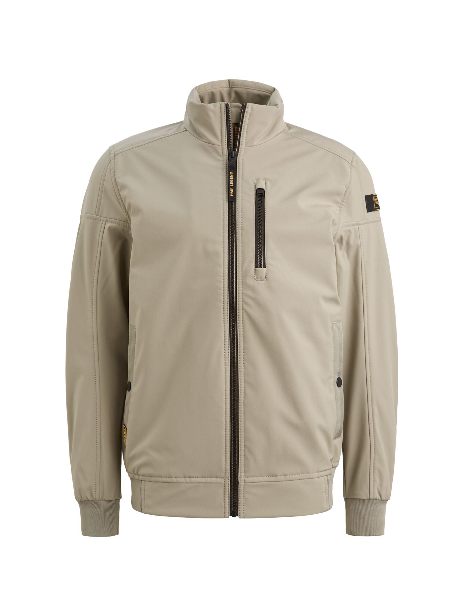 Softshelljacke mit Stehkragen - 6485-Overland Trek - Grau