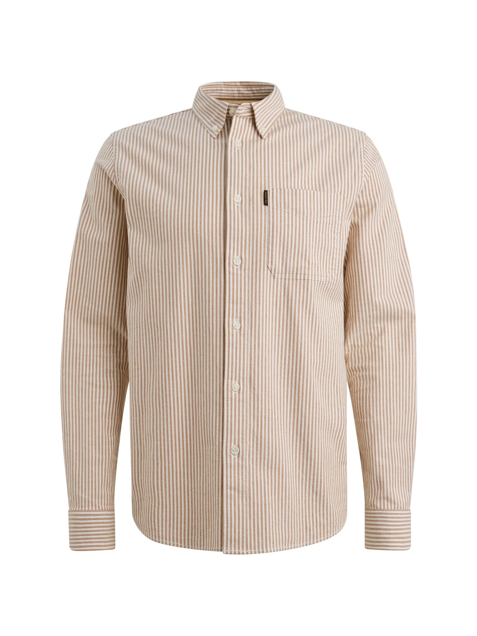 Hemd Regular Fit - 8127-Glazed Ginger - Braun