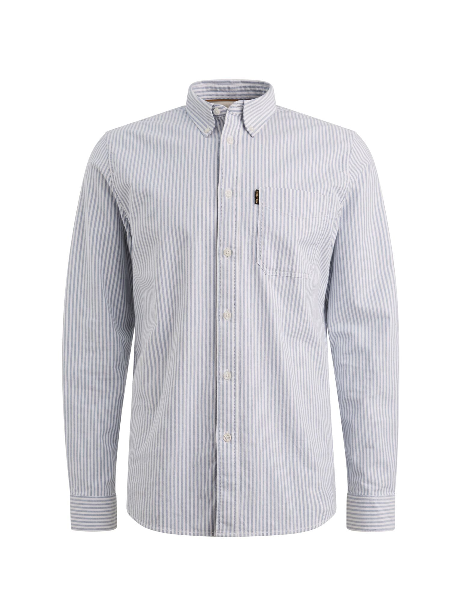 Hemd gestreift Regular Fit - 5040-Placid Blue - Blau