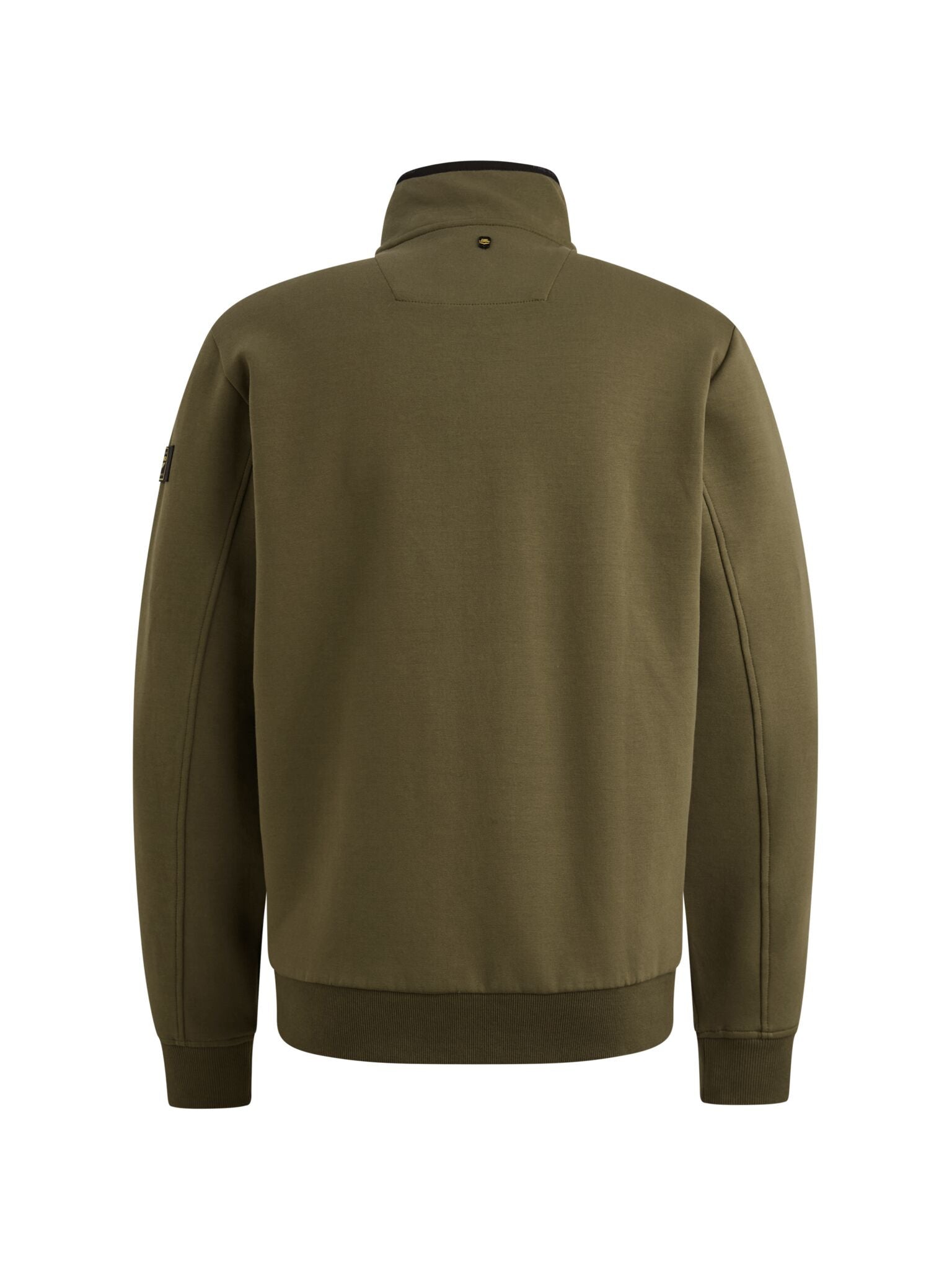 Sweatshirtjacke aus Baumwollmix - 6415-Ivy Green - Grün