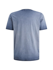T-Shirt Regular Fit aus Baumwolle - 5056-Dark Denim - Blau