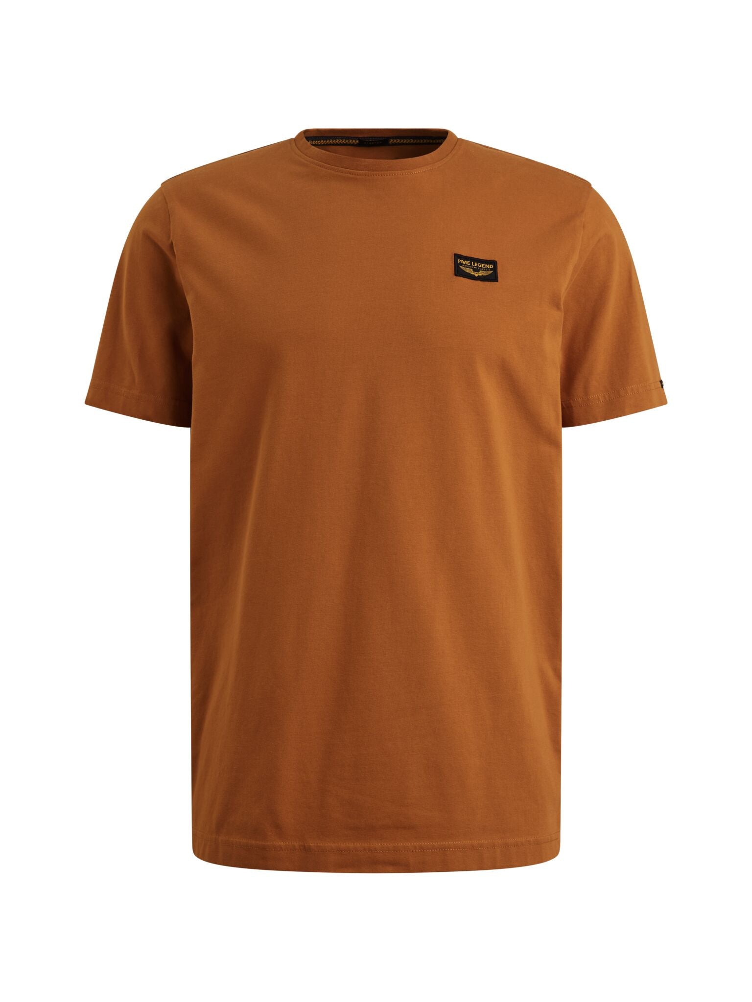 T-Shirt aus Baumwolle - 8127-Glazed Ginger - Orange