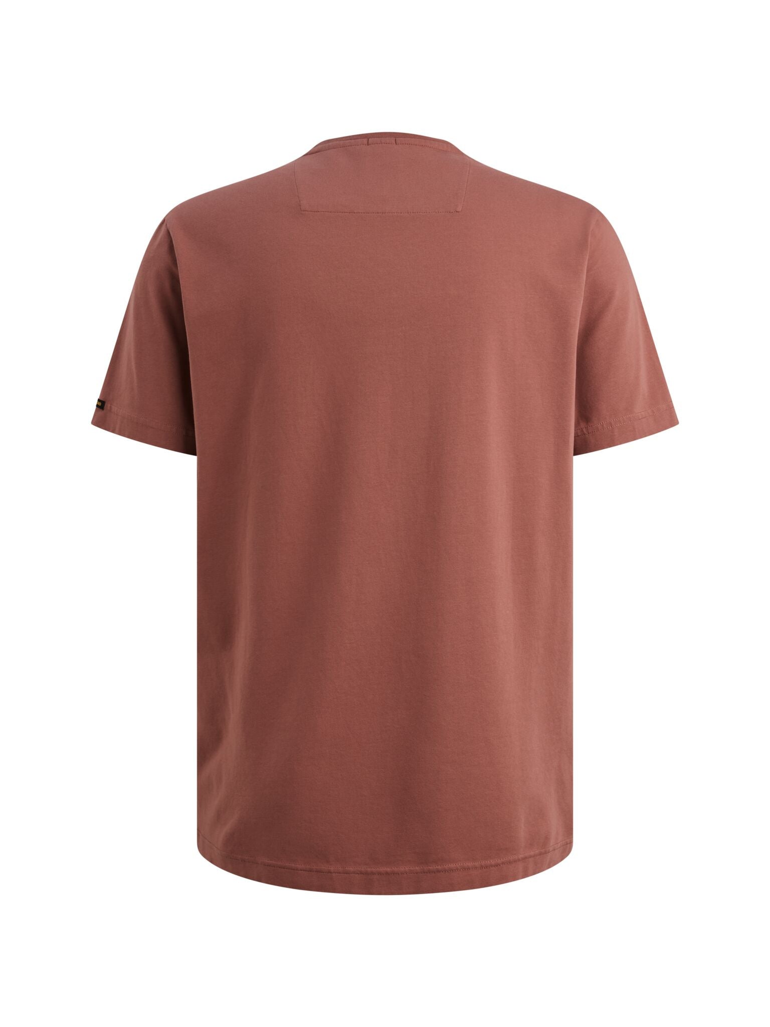 T-Shirt aus Baumwolle - 4085-Roan Rouge - Rot