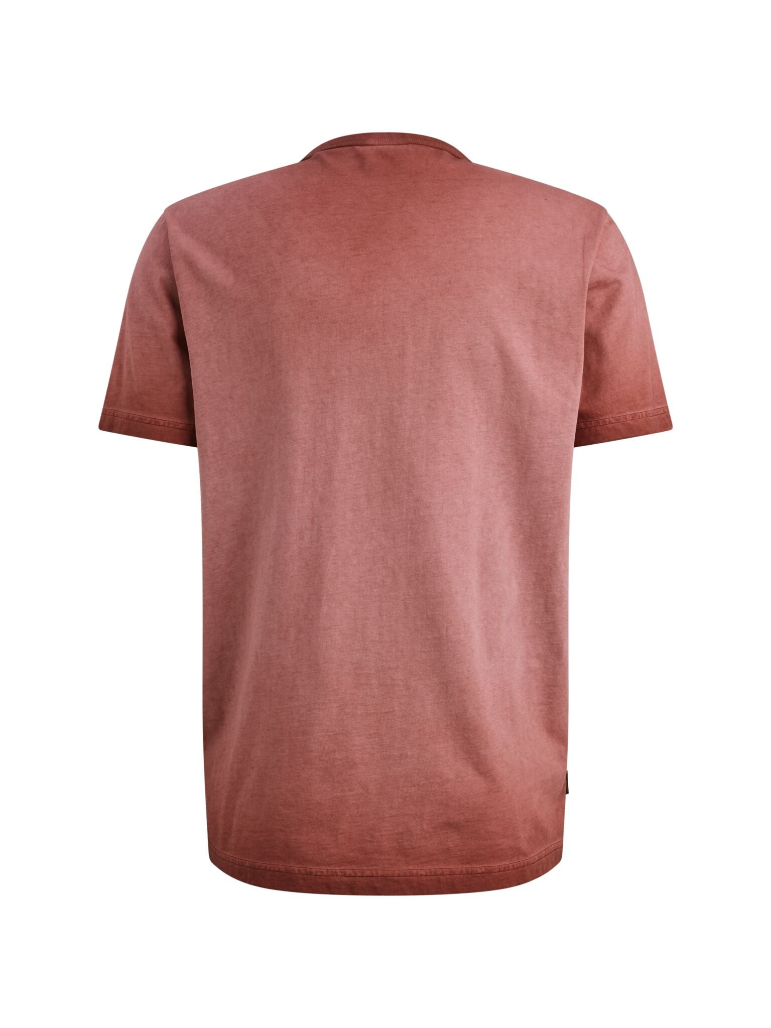 T-Shirt Regular Fit aus Baumwolle - 4085-Roan Rouge - Rot