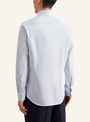 Hemd SPREAD KENT 98 Slim Fit - 54 - Grün | Weiß