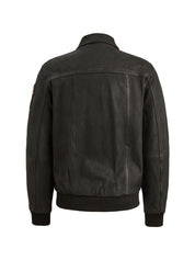 Lederjacke SUMMER HUDSON - 9070-Moonless Night - Schwarz