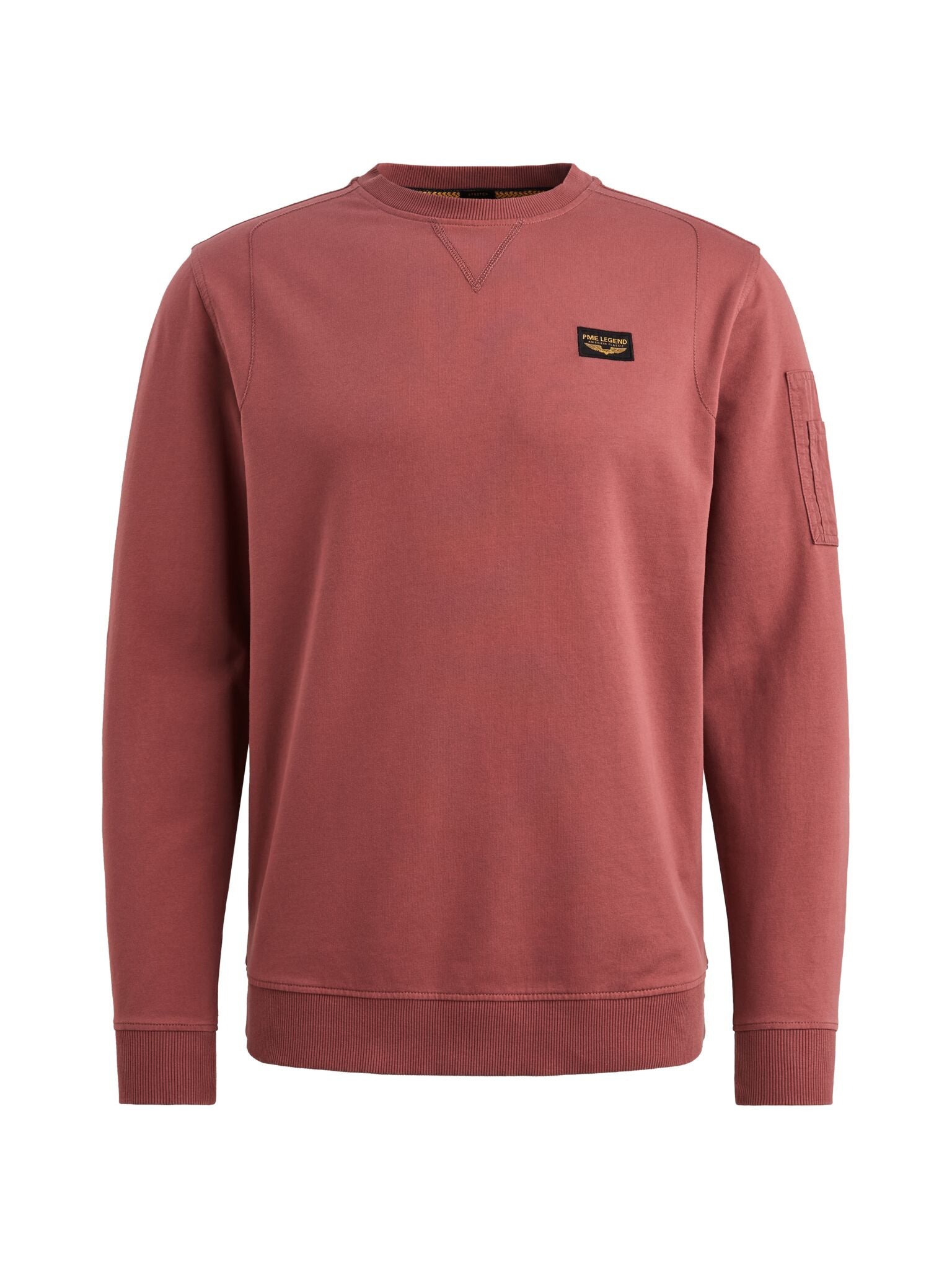 Sweatshirt aus Baumwolle - 4085-Roan Rouge - Rot