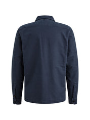 Overshirt aus Baumwollmix - 5116-Mood Indigo - Blau