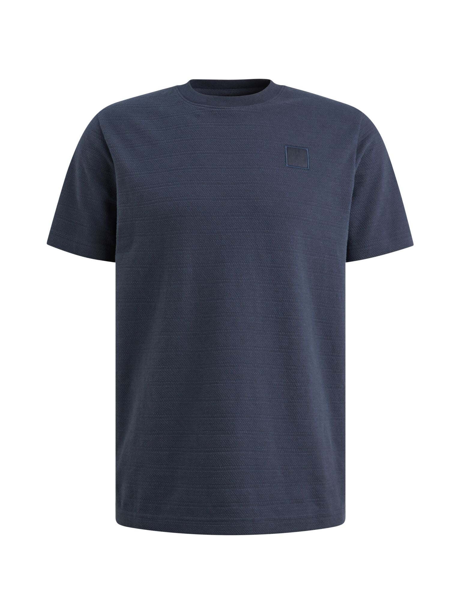 T-Shirt aus Baumwolle - 5116-Mood Indigo - Blau
