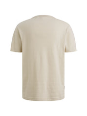 T-Shirt aus Baumwolle - 7013-Bone White - Creme